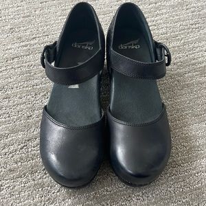 Dansko Black Mary Jane’s
